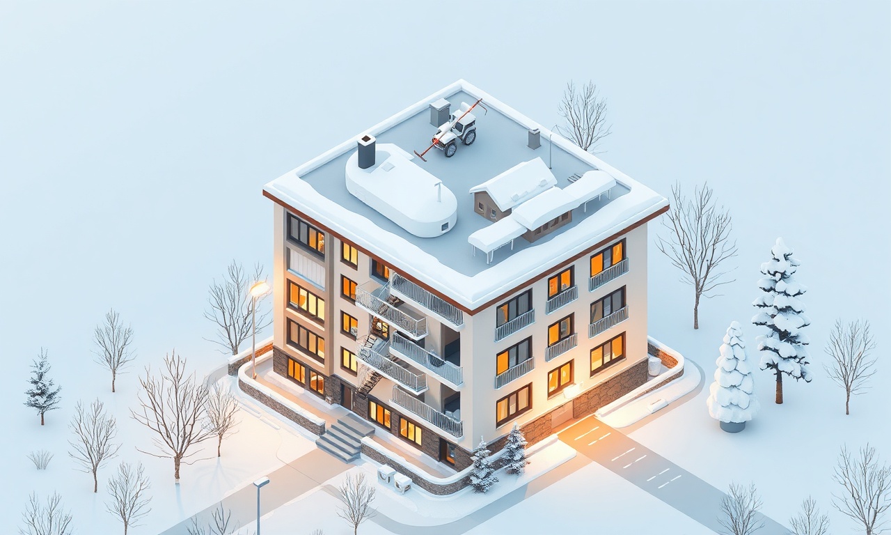 Kırıkkale kış koşullarında apartman yönetimi ve ısıtma sezonu illüstrasyonu