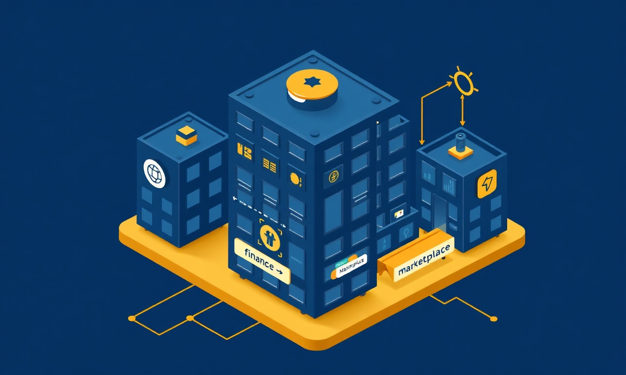 Site yönetimi modüllerini ve iş akışlarını gösteren izometrik platform illüstrasyonu