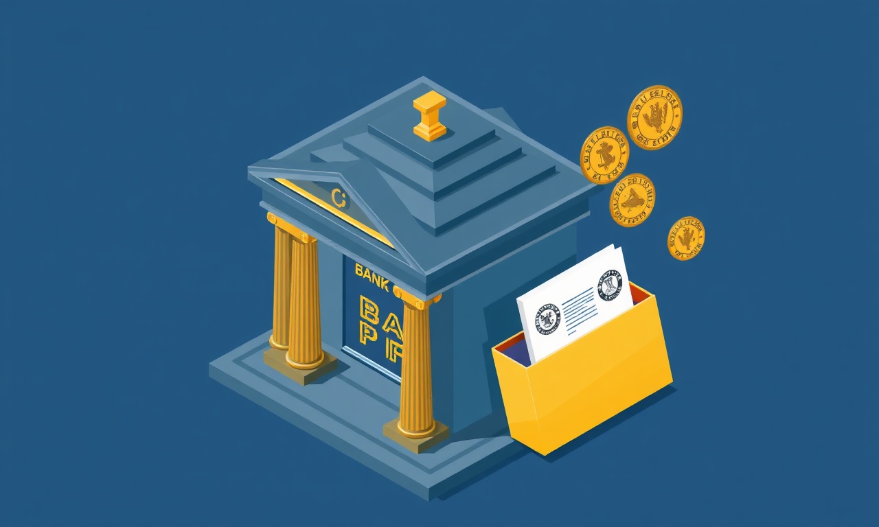 Site adına banka hesabı ve resmi kayıt belgesi, lacivert altın izometrik illüstrasyon