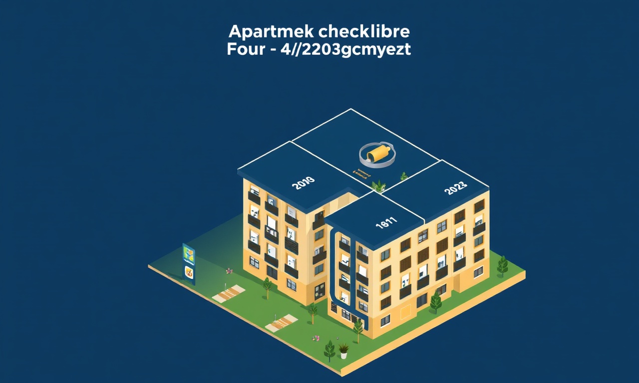 Luleburgaz yeni site yöneticisi için 30 günlük planlama takvimi, izometrik illüstrasyon