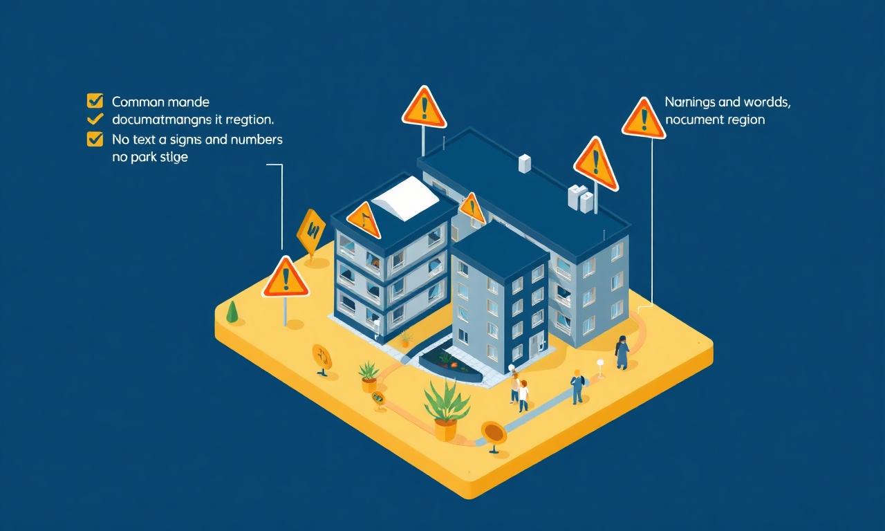 Kırklareli yeni site yöneticisi hataları uyarı listesi izometrik illüstrasyon
