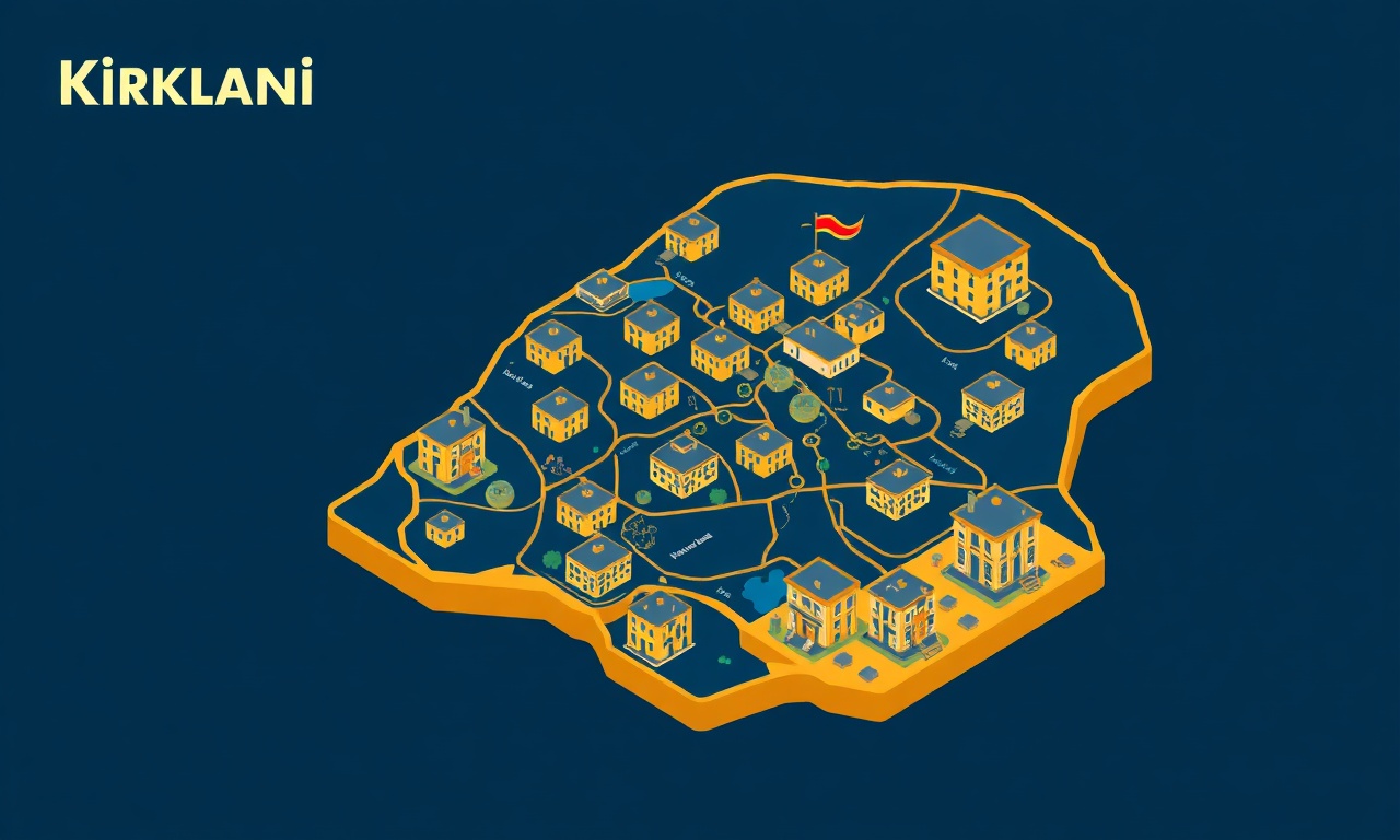 Kırklareli ilçeleri harita görünümü — apartman yönetimi bölgesel dağılımı