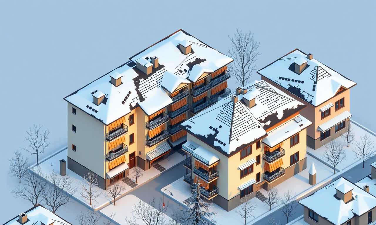 Cicekdagi karasal iklim kış koşulları apartman yönetimi temsili görseli