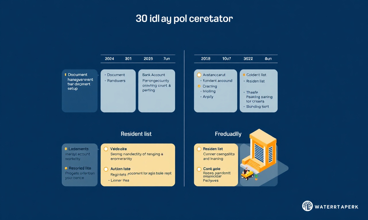 Kaman yeni site yöneticisi için ilk 30 gün haftalık plan