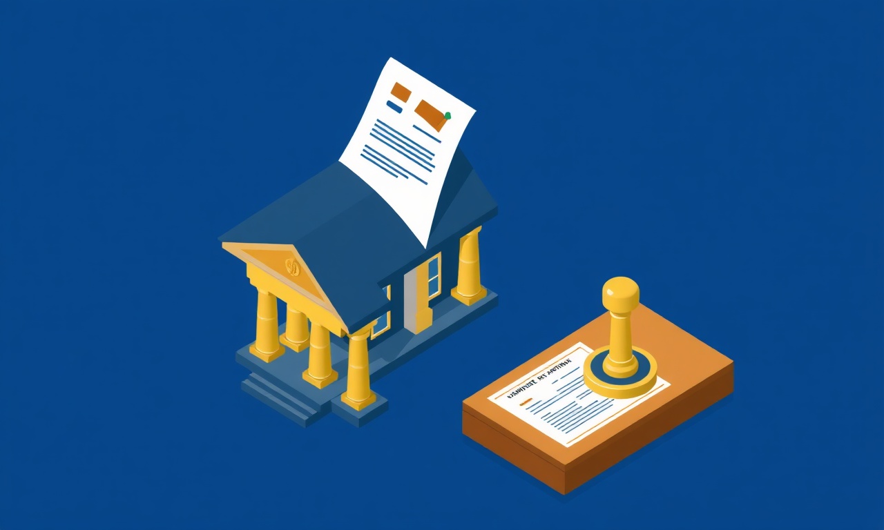 Site yönetimi banka hesabı ve resmi kayıt işlemleri illüstrasyonu