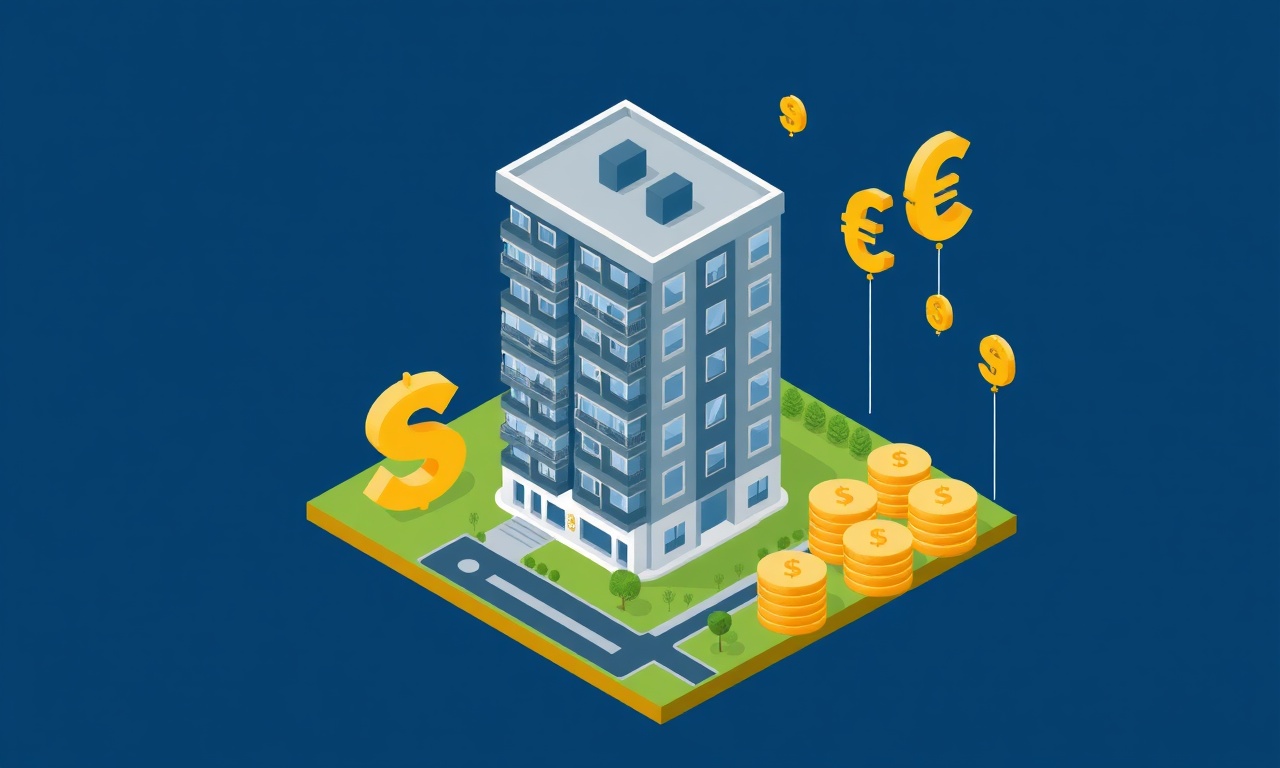 Kocaeli Kartepe aidat hesaplama ve belirleme, finansal grafik izometrik illüstrasyon