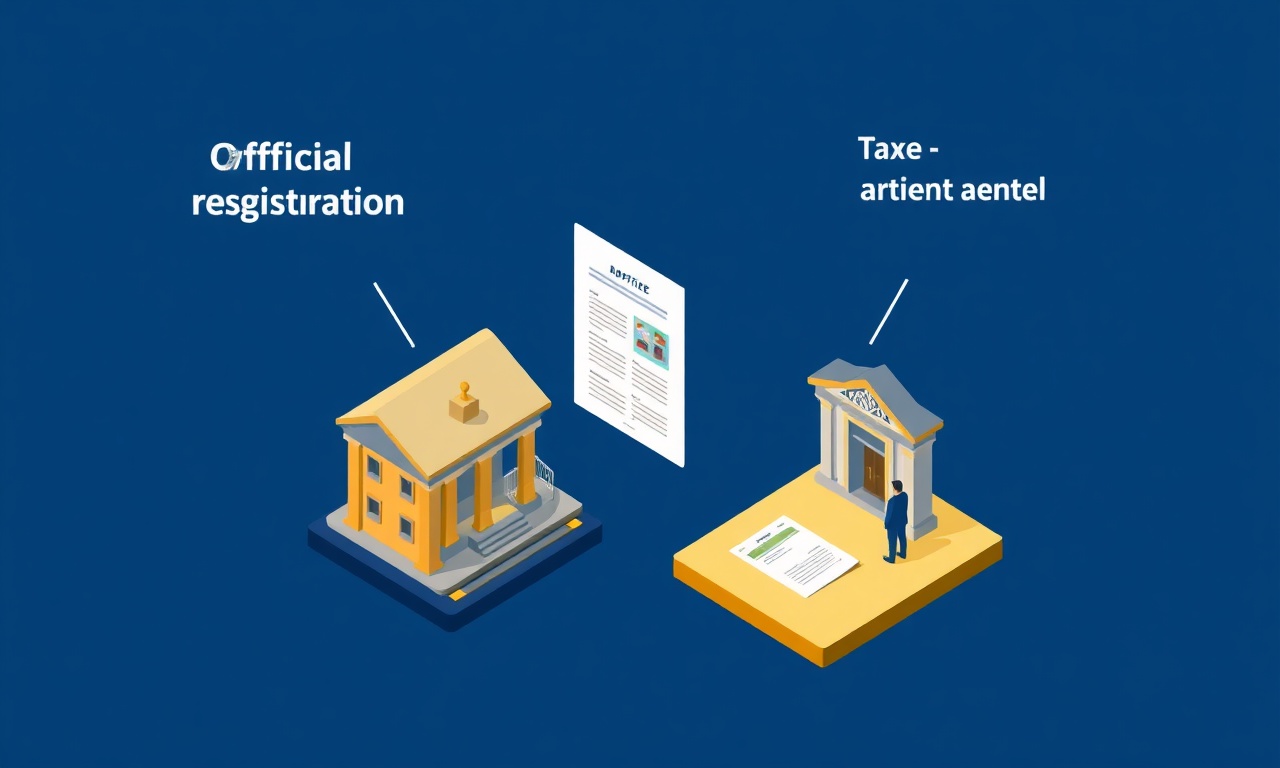 Site yönetimi için resmi kayıt, banka hesabı ve vergi numarası işlemleri, izometrik illüstrasyon