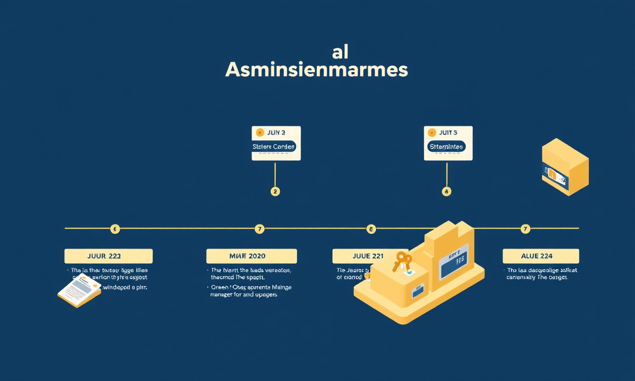 Akoren yeni site yöneticisi için 30 günlük yol haritası takvimi illüstrasyonu