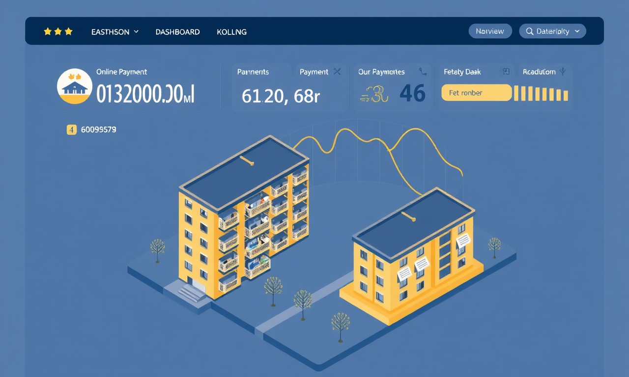 Alasehir apartman aidat tahsilatı ve borç takip görsel illüstrasyon