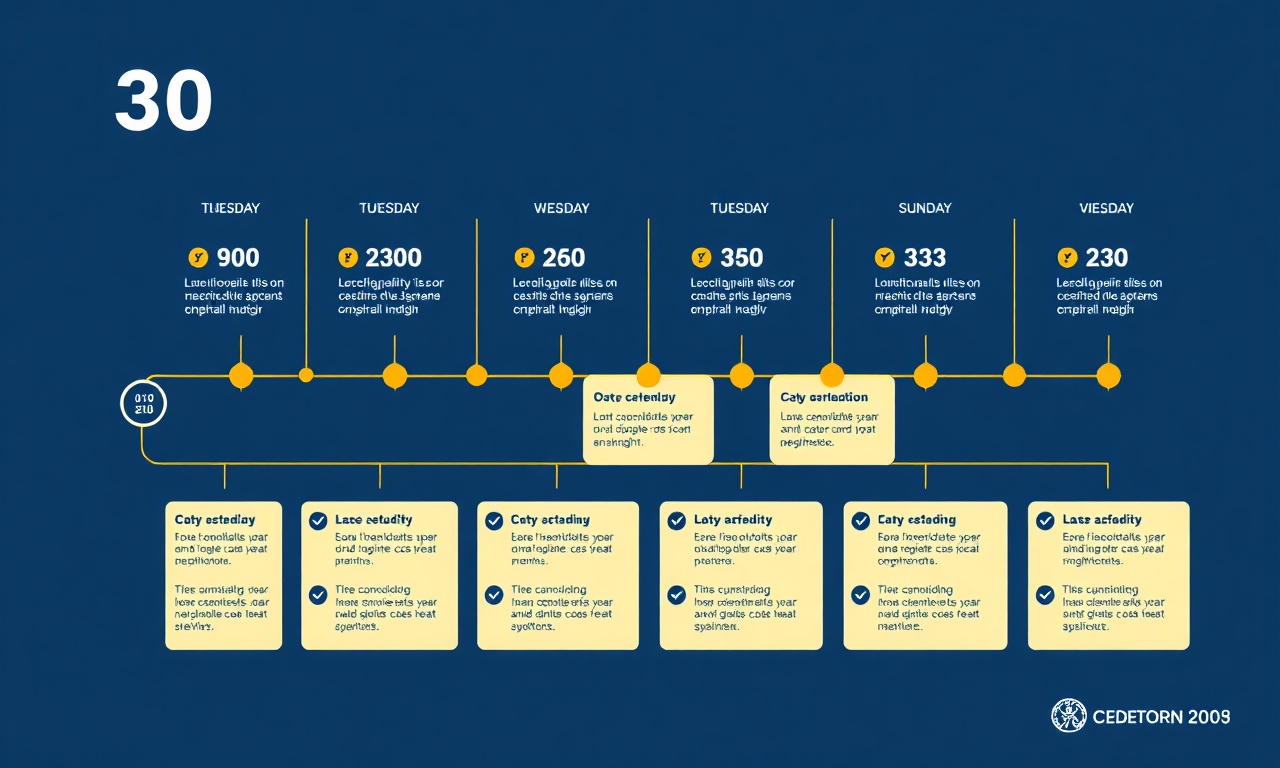 30 günlük site yönetimi yol haritası izometrik takvim illüstrasyon