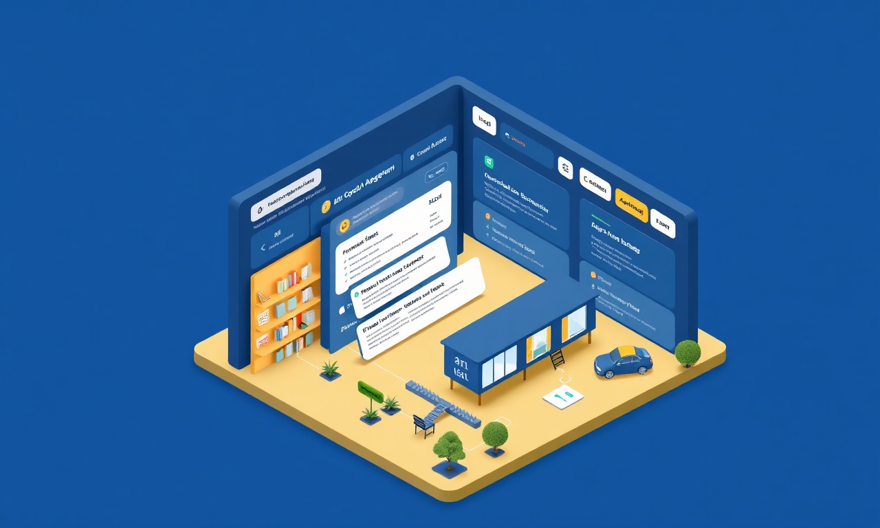 SiteYönetim yapay zeka destekli site yönetim platformu genel bakış illüstrasyonu