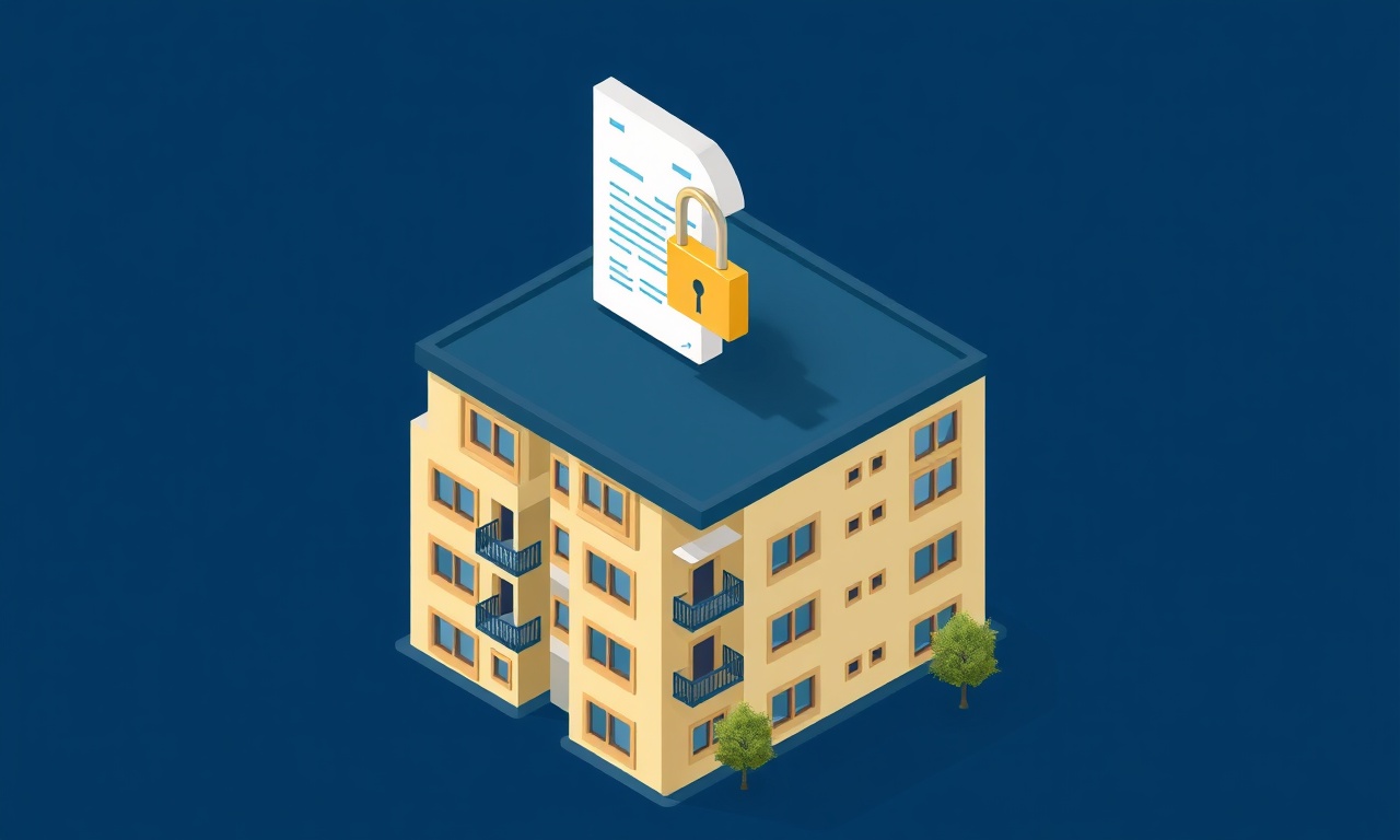 Artuklu apartman yöneticisi yasal sorumlulukları — KVKK ve iş güvenliği izometrik illüstrasyon