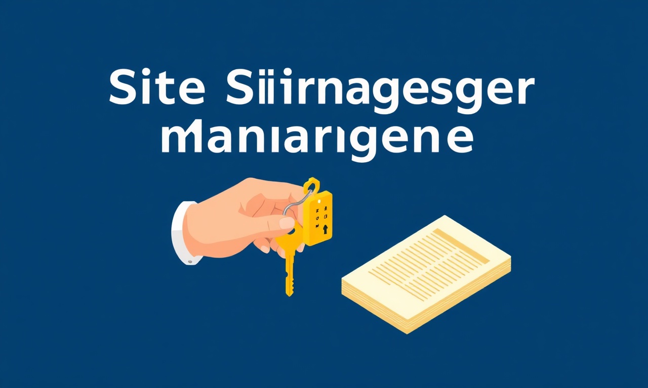 Muğla site yöneticisi görev devri illüstrasyonu