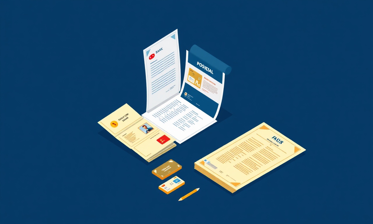 Site yönetimi resmi kayıt ve banka hesabı işlemleri, izometrik illüstrasyon