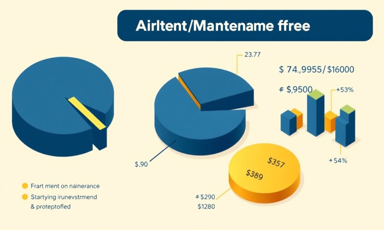 Apartman aidatı bileşenleri ve belirleme yöntemi, izometrik bütçe illüstrasyonu