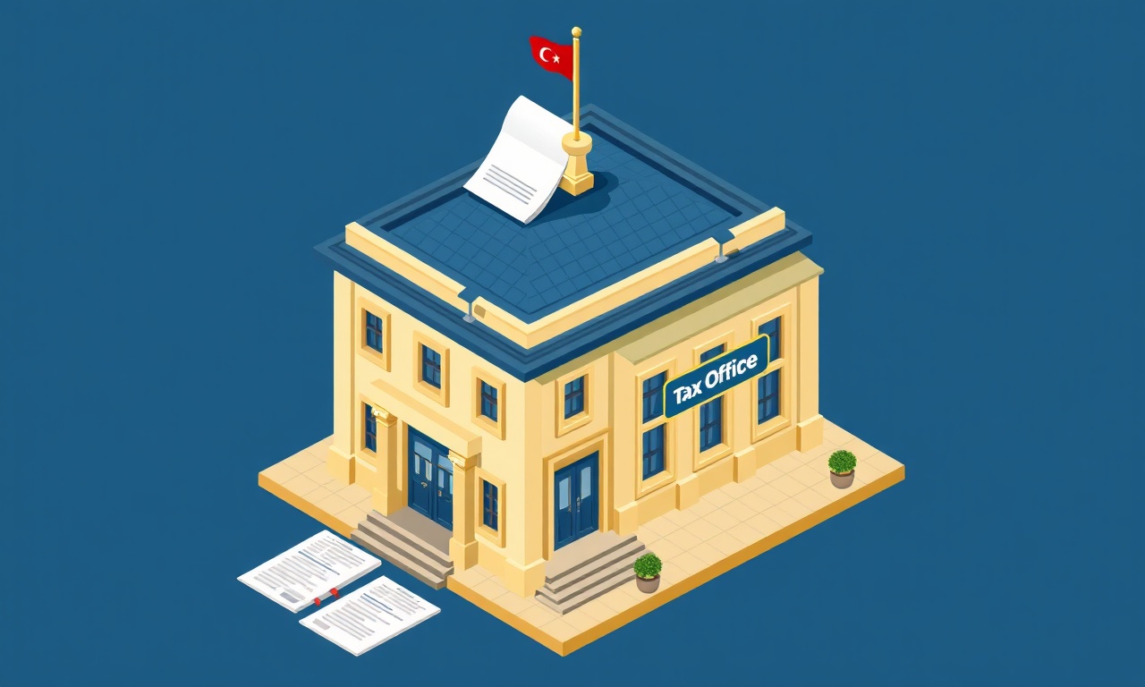 Site yönetimi vergi numarası ve banka hesabı açılış sürecini gösteren temsili görsel