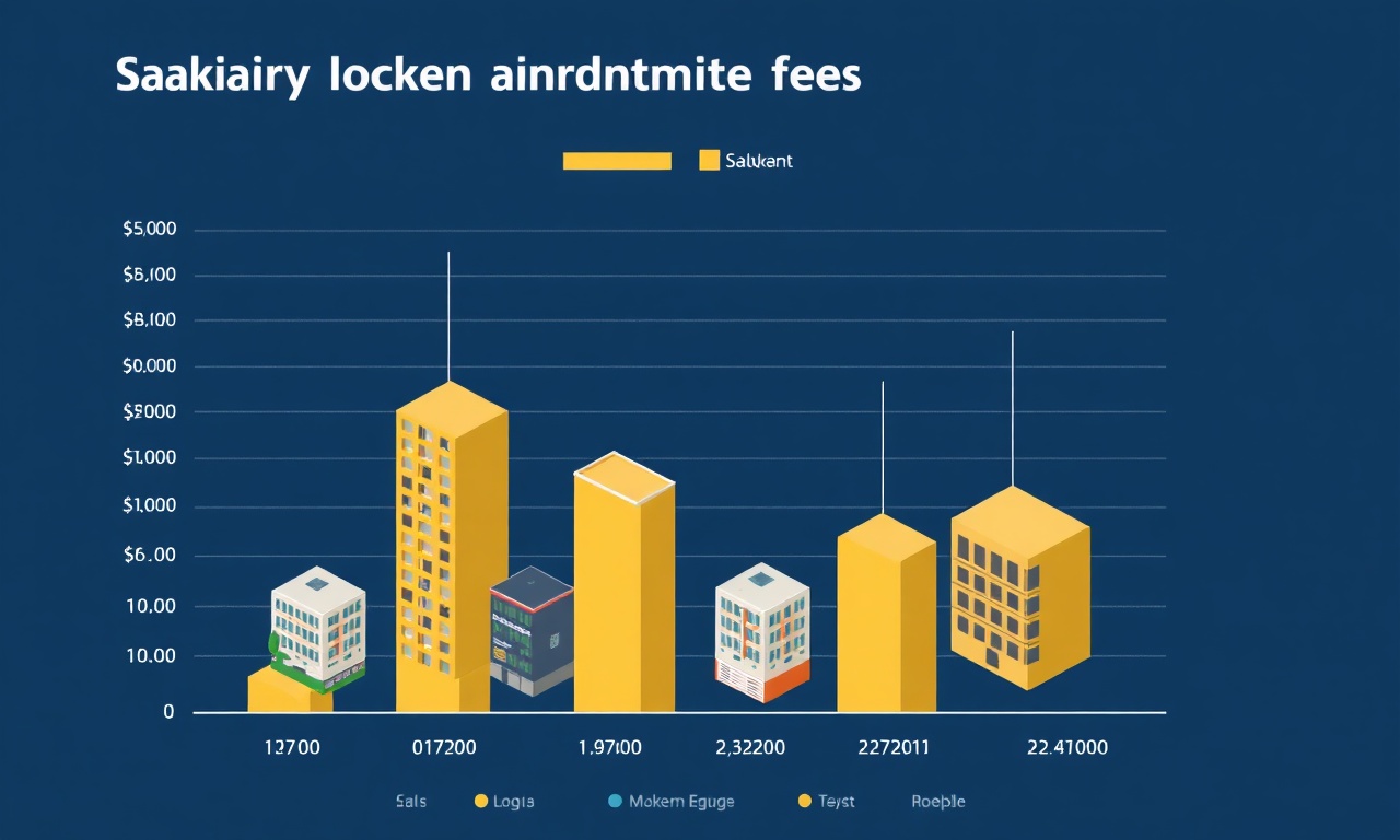 Sakarya ilinde bina tipine göre aylık aidat karşılaştırması — izometrik infografik