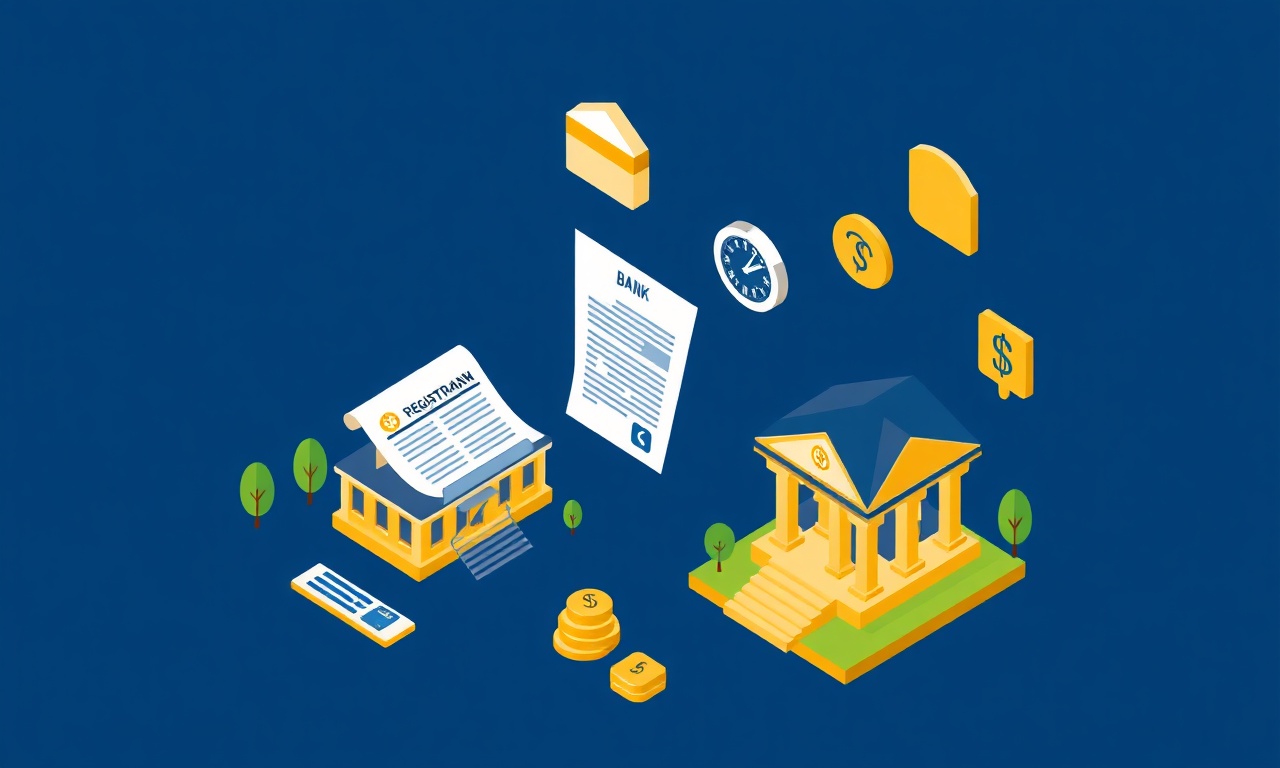 Site vergi numarası ve banka hesabı açılış süreci illüstrasyonu