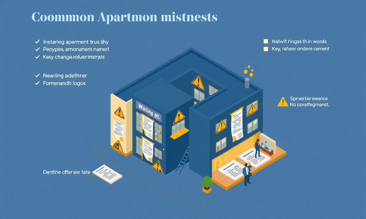 Yeni apartman yöneticilerinin sık yaptığı hatalar listesi