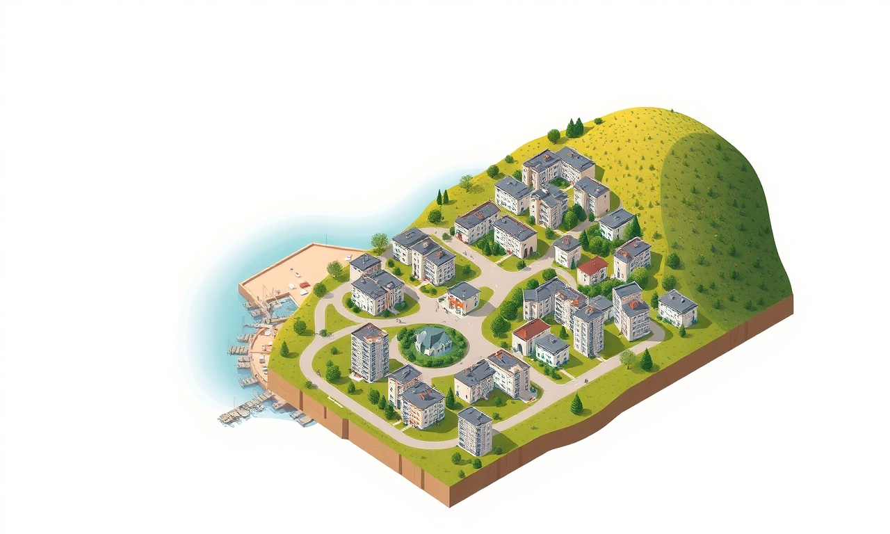 Erfelek ve Sinop kıyı konut silueti — nemli Karadeniz ikliminde apartman ve site yönetimi