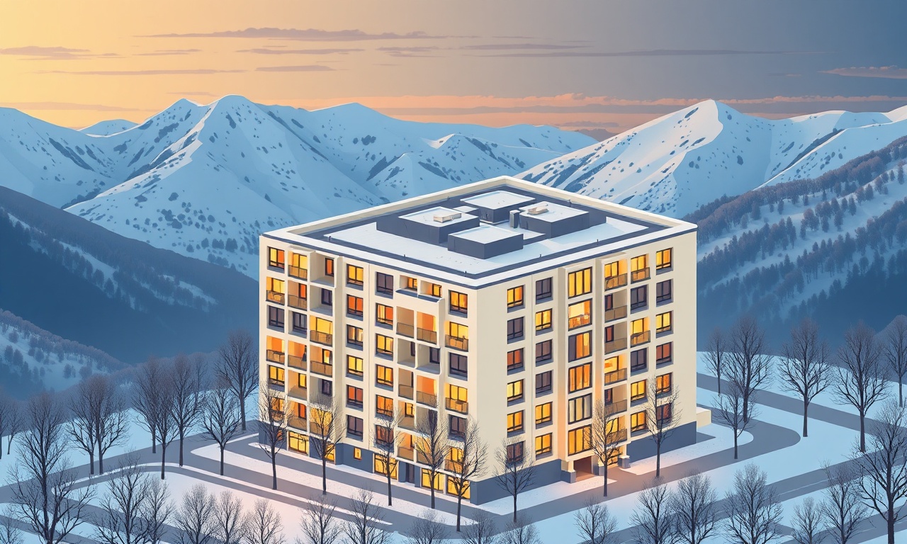 Altinyayla Sivas'ta kış mevsiminde apartman bloğu — site yönetimi rehberi görseli