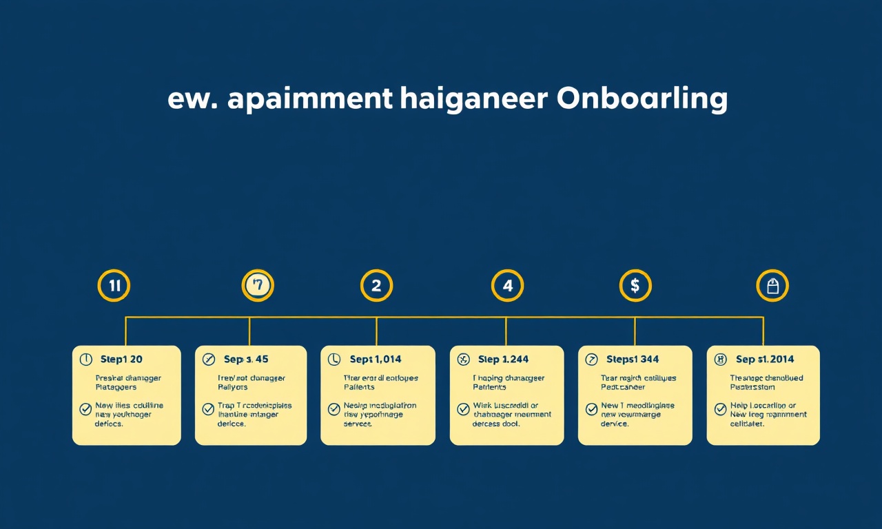 Dogansar yeni yöneticisi için dört haftalık yol haritası takvimi, izometrik düz tasarım