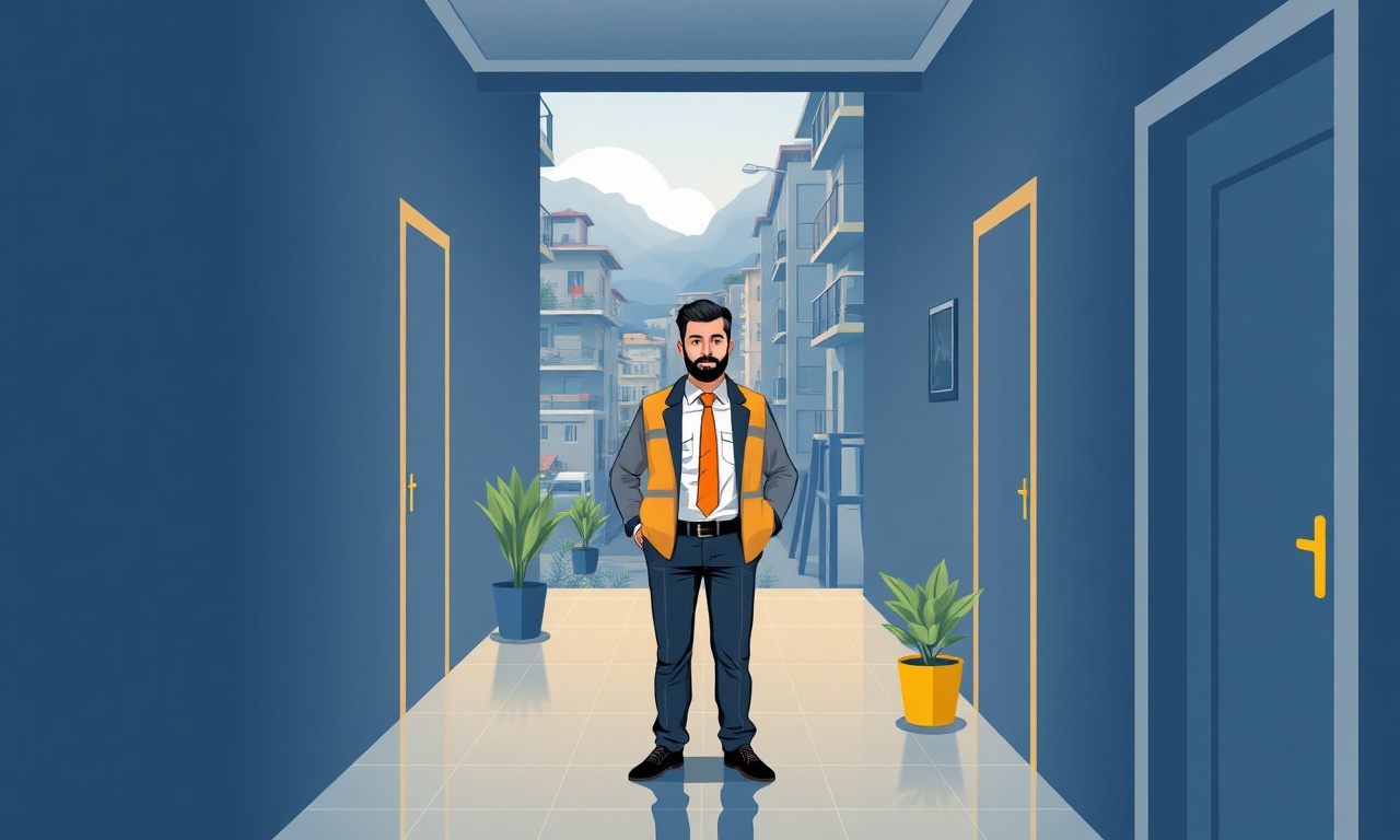 Gurun apartman yöneticisi, yeni göreve başlama, İç Anadolu konut yönetimi görseli