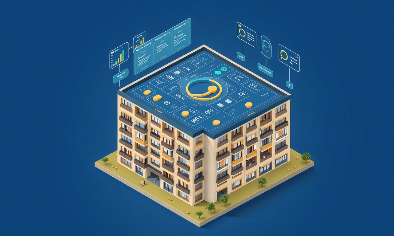 Saray site yönetimi için AI destekli yönetim platformu görseli