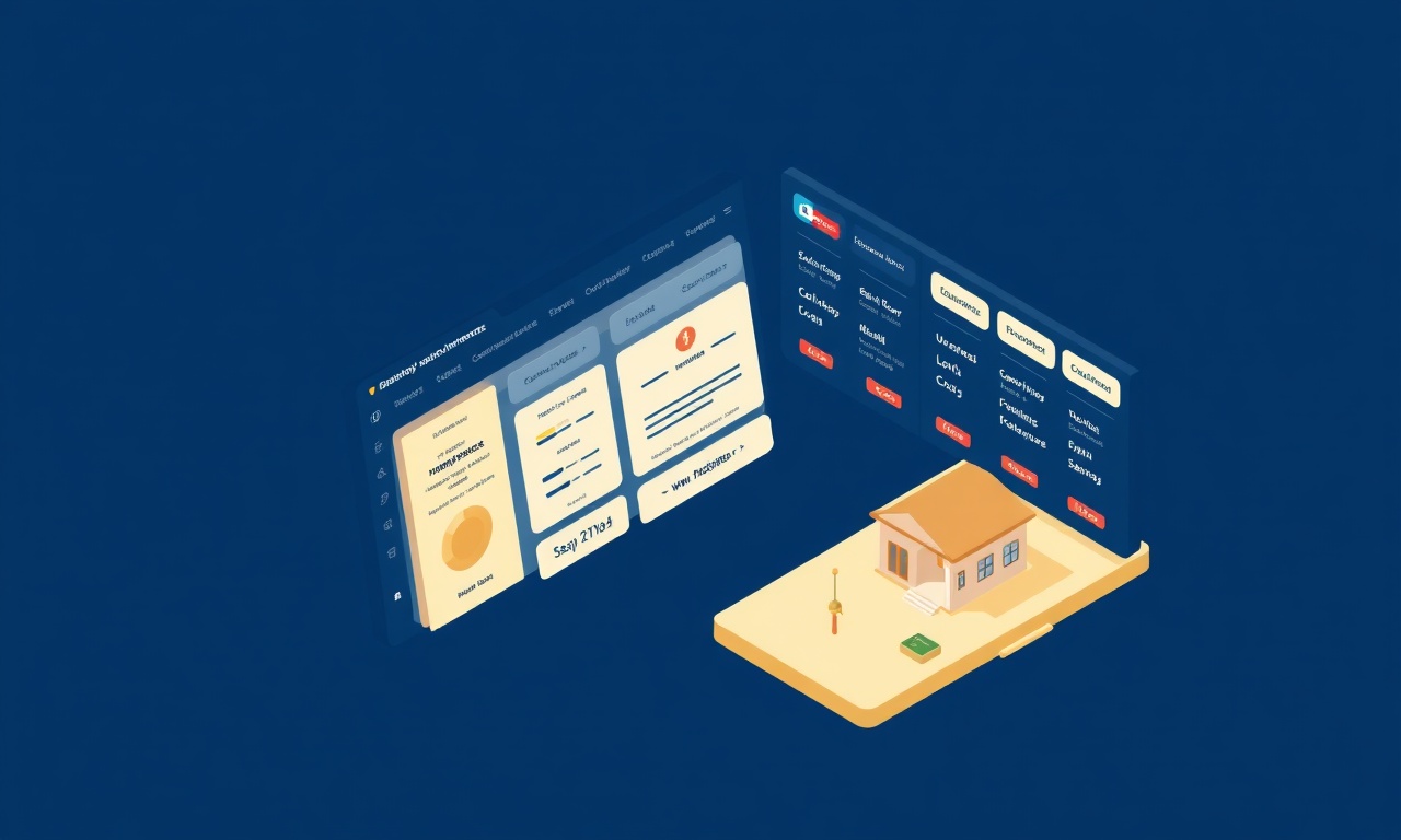 Site yönetim yazılımı modüller paneli aidat muhasebe ihale portalı illüstrasyon