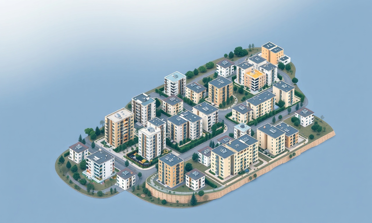 Tokat Merkez konut silueti — Karadeniz ikliminde apartman ve site yapıları
