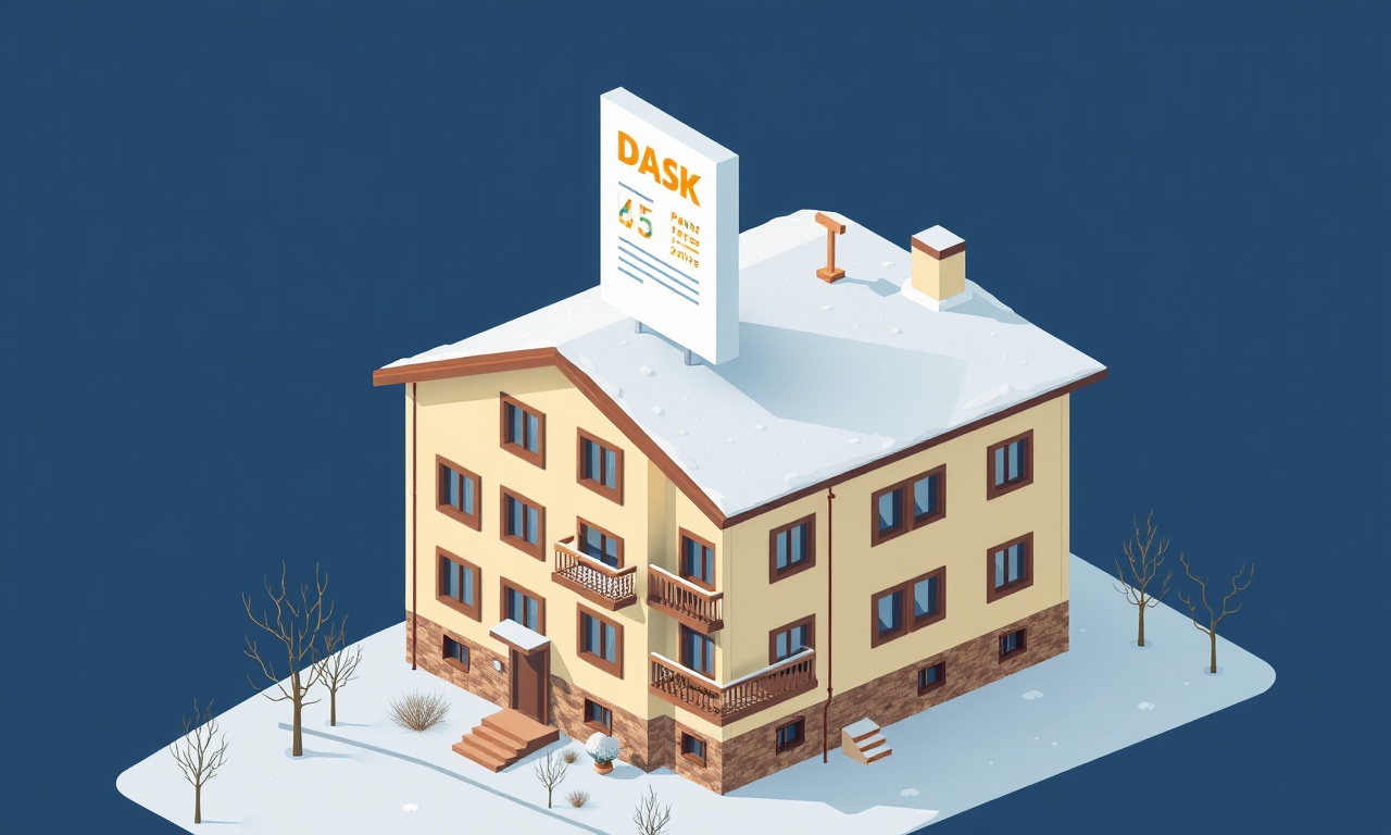 Cemisgezek Tunceli kış ve deprem riski apartman yönetimi illustrasyon