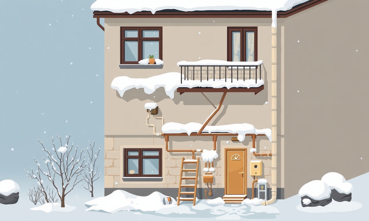 Tunceli kış koşulları apartman yönetimi ısıtma ve tesisat bakımı temsili görsel
