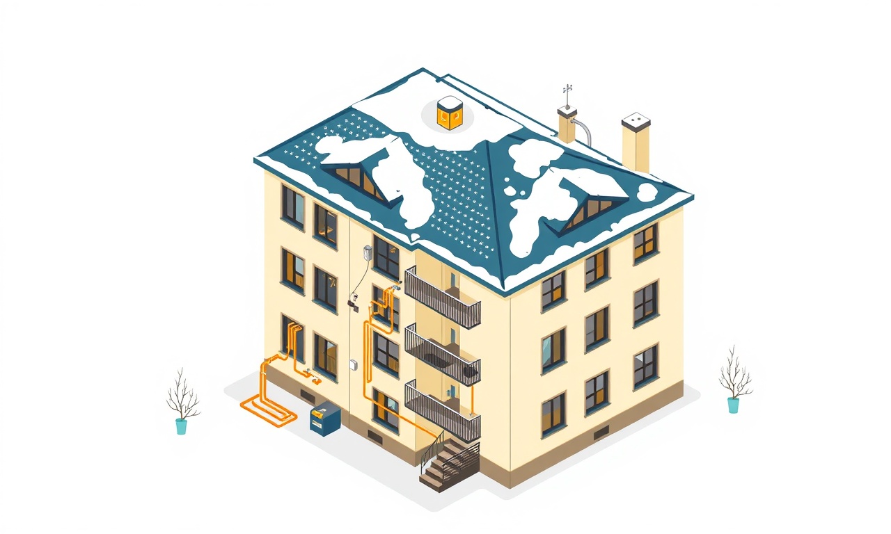 Tunceli kış koşulları ve apartman yönetim planlaması illüstrasyonu