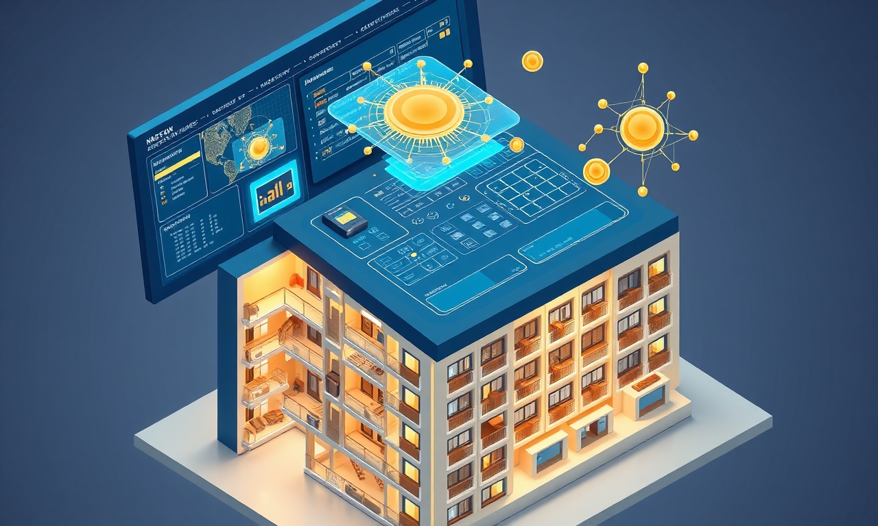 SiteYönetim yapay zeka destekli site yönetimi platformu illüstrasyonu